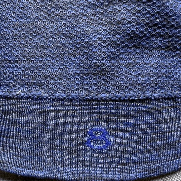 Lululemon Men's Swiftly Tech Crew Neck Short Sleeve Top Cerulean Blue Size 8 - Picture 4 of 5